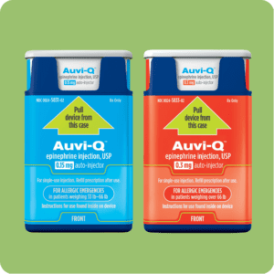 AUVI-Q is an epi auto-injector that Code Ana provides training on.