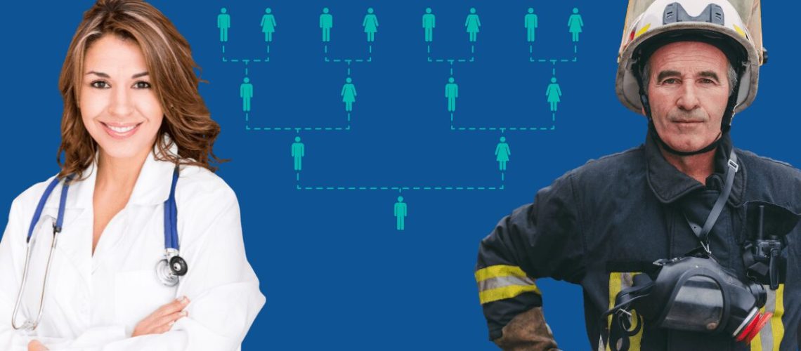 Allergist training first responders to train others for epi training